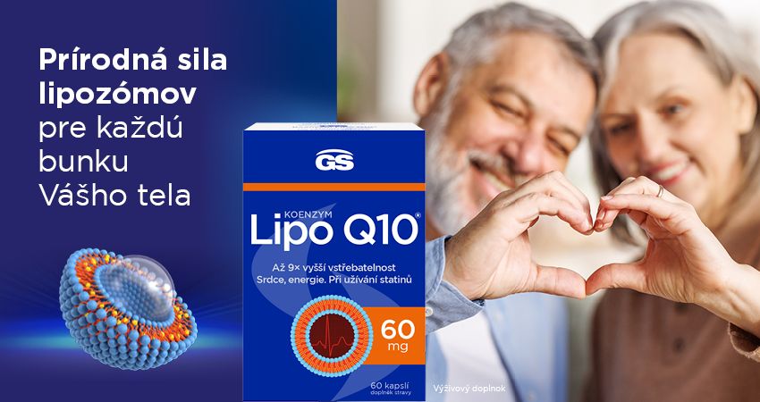 GS Koenzým Lipo Q10 60 mg, 60 kapsúl - banner
