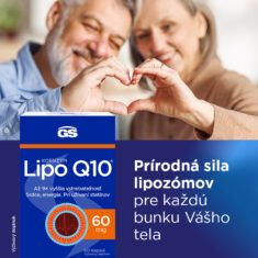 GS Koenzým Lipo Q10, 60 mg, 60 kapsúl