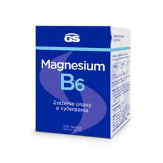 GS Magnesium + VITAMÍN B6, 100 tabliet