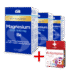GS Magnesium citrát 1340 mg + B6, 3× 100 tabliet 
