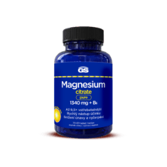 Magnesium citrate pure 1340 mg+B6, 70+30 tabliet