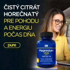 Magnesium citrate pure 1340 mg+B6, 70+30 tabliet