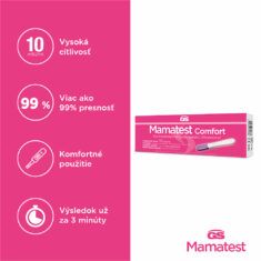 GS Mamatest COMFORT, Tehotenský test