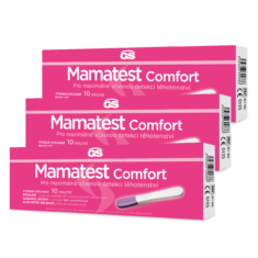 GS Mamatest COMFORT, 3× Tehotenský test