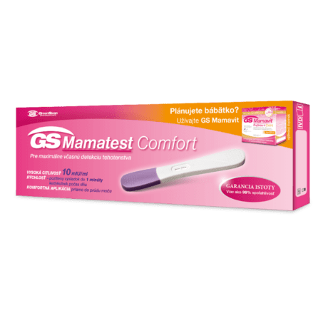 GS Mamatest COMFORT, Tehotenský test