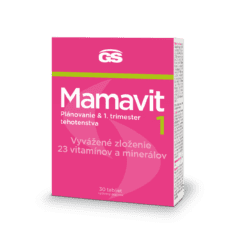 GS Mamavit 1 - Plánovanie a 1. trimester, 30 tabliet