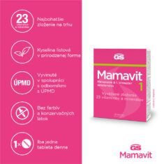 GS Mamavit 1 - Plánovanie a 1. trimester, 30 tabliet