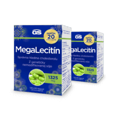 GS Megalecitín 1325, 2x 150 kapsúl, darčekové balenie 2025