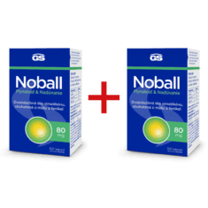 GS Noball, plynatosť a nadúvanie, 1 + 1 ZADARMO, 2× 100 kapsúl