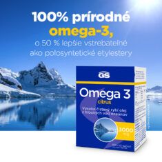 GS Omega 3 CITRUS, 100 + 50 kapsúl