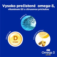 GS Omega 3 CITRUS, 60 + 30 kapsúl