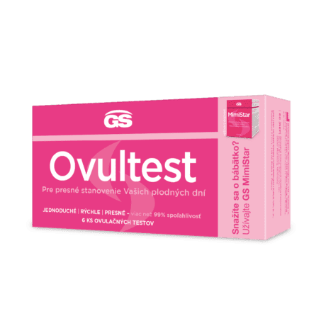 GS Ovultest, 3v1, 6ks ovulačných testov