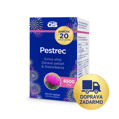 GS Pestrec MARIÁNSKY, 60 + 20 tabliet, darčekové balenie 2025