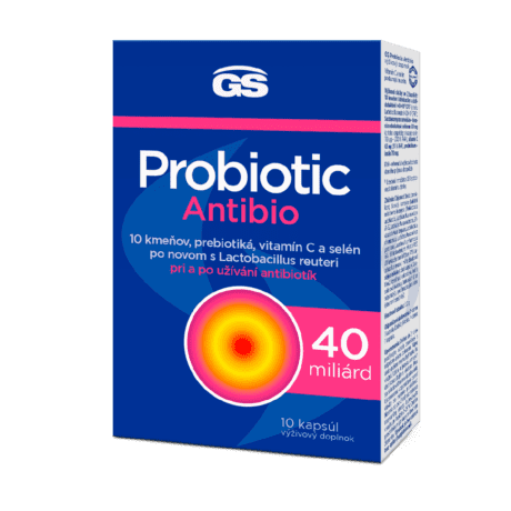 GS Probiotic Antibio, 10 kapsúl