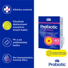 GS Probiotic Antibio, 10 kapsúl
