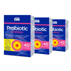 GS Probiotic Antibio, 3× 10 kapsúl