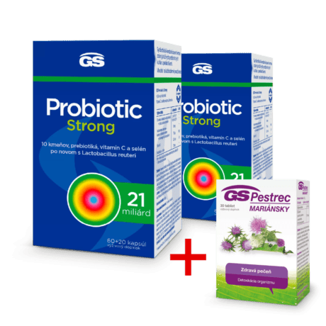 GS Probiotic Strong, 160 kapsúl