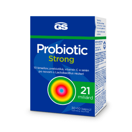 GS Probiotic Strong, 30 + 10 kapsúl