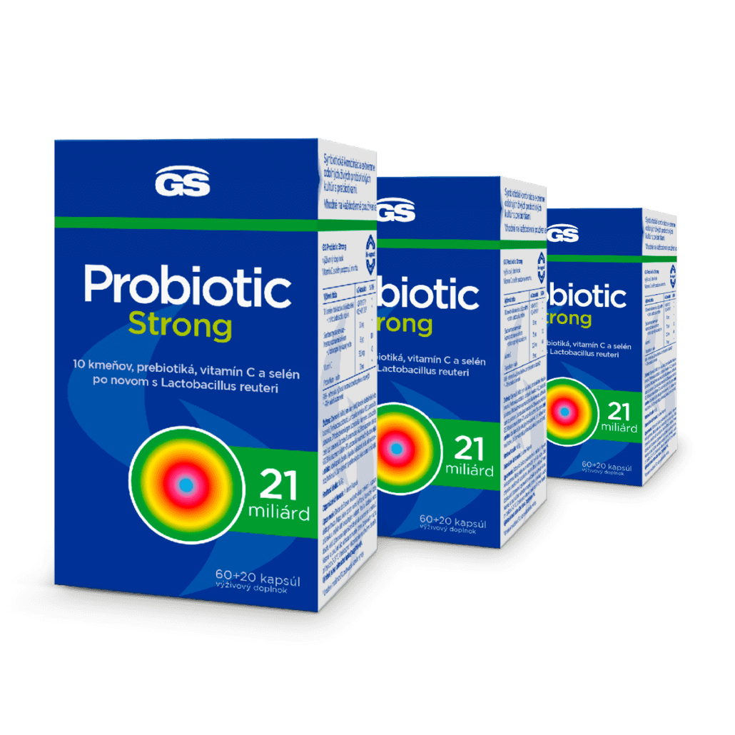 GS Probiotic Strong, 240 kapsúl