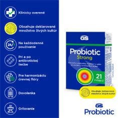 GS Probiotic Strong, 30 + 10 kapsúl