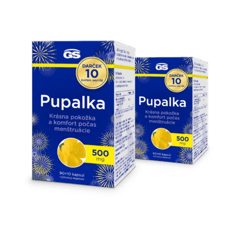 GS Pupalka, 2× 100 kapsúl, darčekové balenie 2025