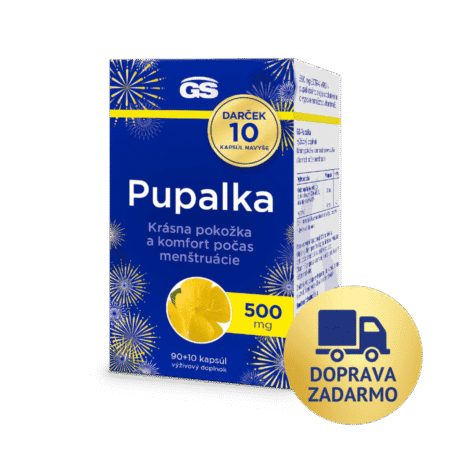 GS Pupalka, 90 + 10 kapsúl, darčekové balenie 2025