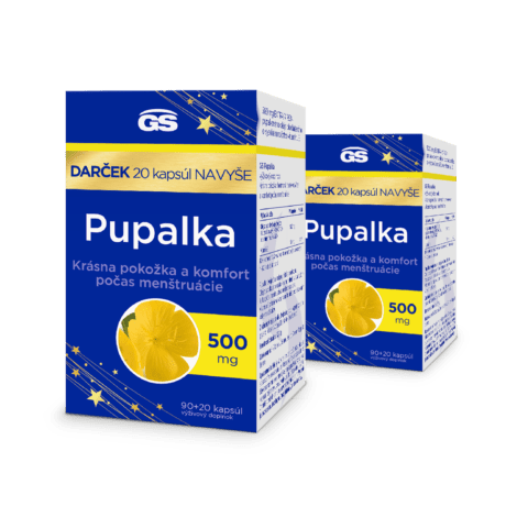 GS Pupalka, 2× 110 kapsúl, darčekové balenie 2024