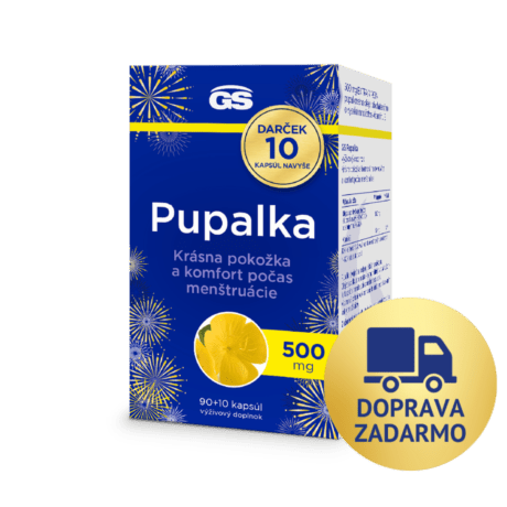 GS Pupalka, 90 + 10 kapsúl, darčekové balenie 2026