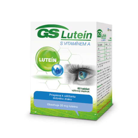 GS Luteín s vitamínom A, 60 tabliet