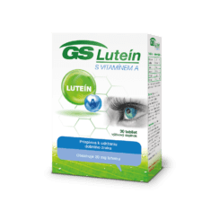 GS Luteín s vitamínom A, 30 tabliet