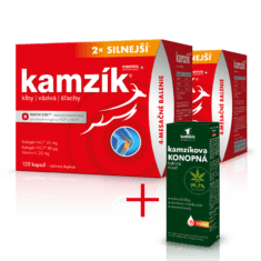 Cemio Kamzík® silnejší, 2× 120 kapsúl, darčekové balenie 2022