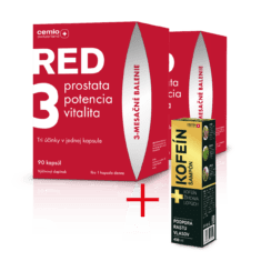 Cemio RED3® silnejšie zloženie, 2× 90 kapsúl, darčekové balenie 2022