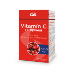 GS Vitamín C 1000 so šípkami, 100 + 20 tabliet
