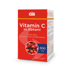GS Vitamín C 500 so šípkami, 100 + 20 tabliet
