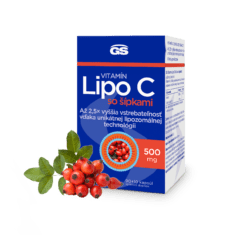 GS Vitamín Lipo C 500 so šípkami, 90 + 10 kapsúl