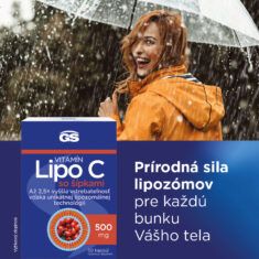 GS Vitamín Lipo C 500 so šípkami, 50 kapsúl