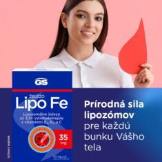GS Železo Lipo Fe, 30 kapsúl