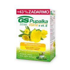 GS Pupalka FORTE s vitamínom E, 70 + 30 kapsúl