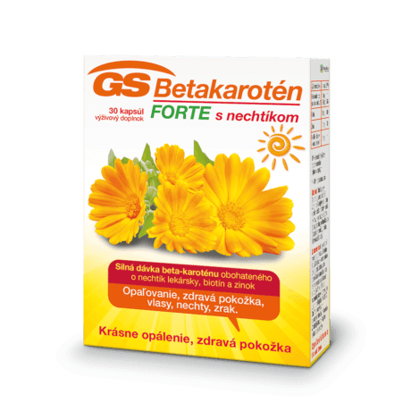 GS Betakarotén FORTE s nechtíkom, 30 kapsúl