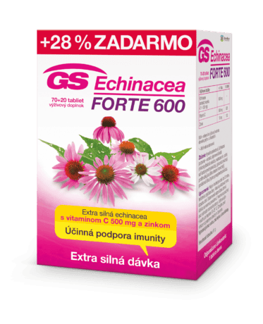 GS Echinacea FORTE 600, 70 + 20 tabliet