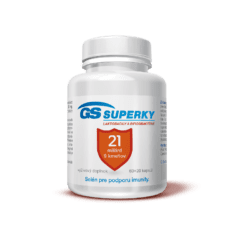 GS Superky Laktobacily a bifidobaktérie, 60 + 20 kapsúl