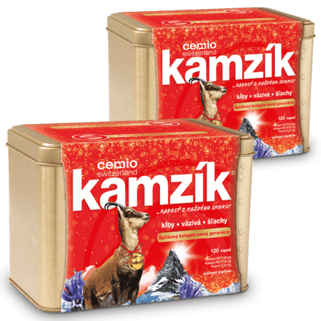 Cemio Kamzík, 2 x 120 kapsúl (240ks) - darček 2019