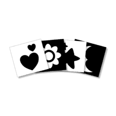 Kontrastné kartičky Mamavit 4 ks