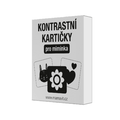 Kontrastné kartičky Mamavit 4 ks