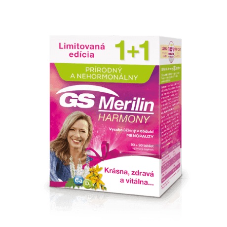 GS Merilin Harmony, 90 + 90 tabliet (180 ks) - darček 2019