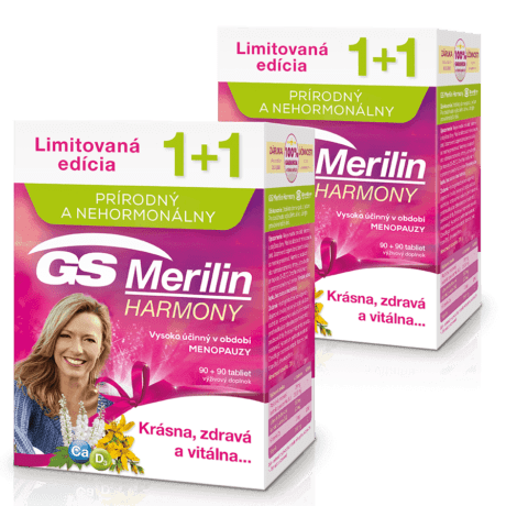 GS Merilin Harmony, 2 x 180 tabliet (360 ks) -  darček 2019