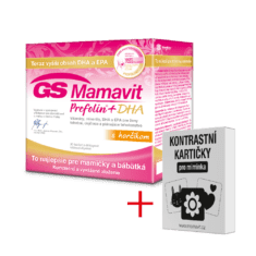 GS Mamavit Prefolin+DHA s horčíkom, 30 tabliet + 30 kapsúl