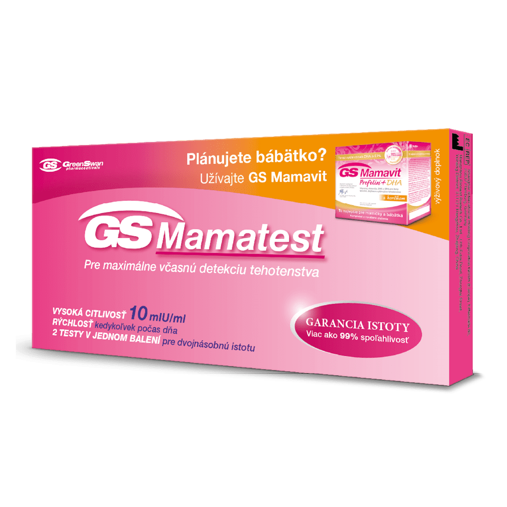 GS Mamatest Tehotenský test, 2 ks
