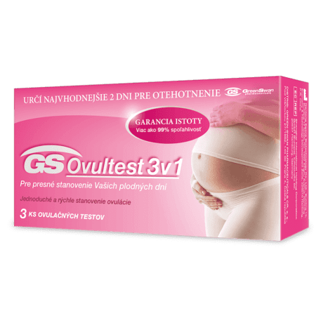 GS Ovultest, 3v1, 3ks ovulačných testov
