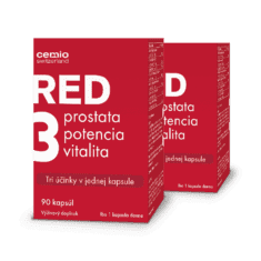 Cemio RED3 ®, 2 x 90 kapsúl - výhodné dvojbalenie